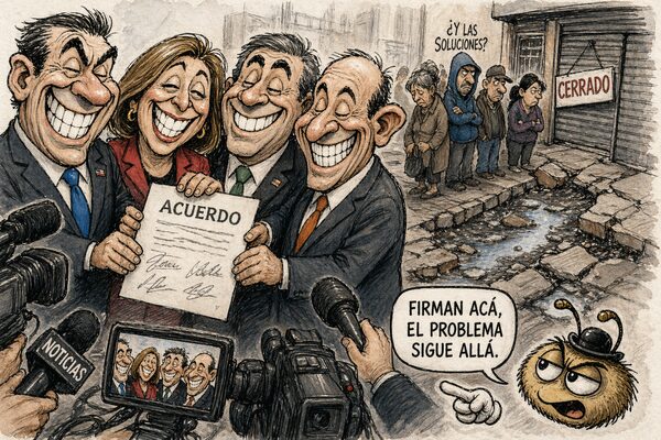 Foto oficial, problema intacto