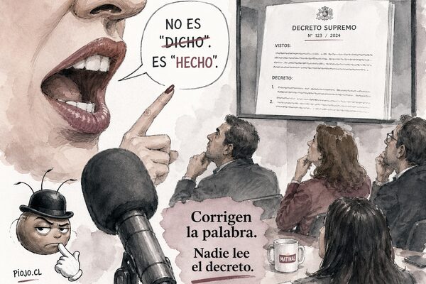 Mientras corrigen la palabra, el decreto ya pasó