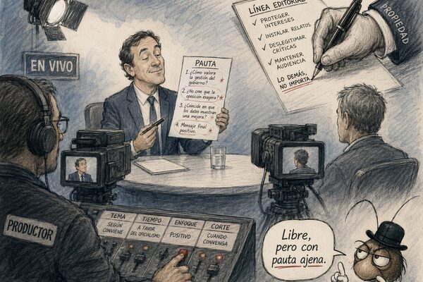 La entrevista libre que ya venía escrita