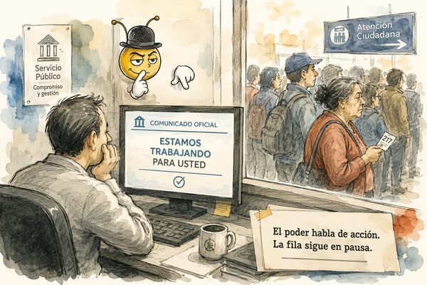 Placas que se mueven, escritorio que sigue igual