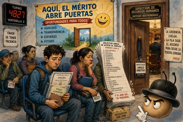 La credencial no compra la puerta