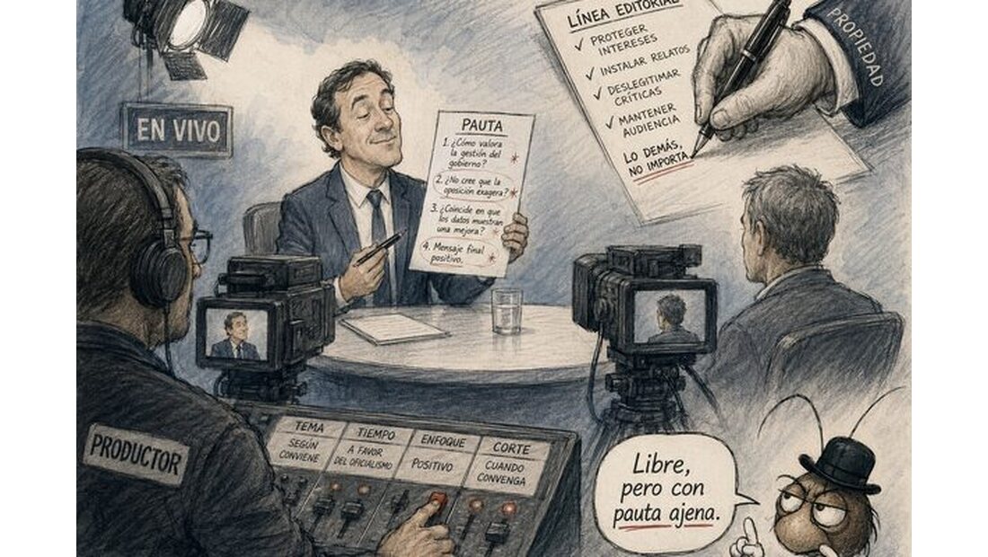 La entrevista libre que ya venía escrita
