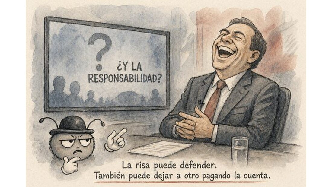 La payasada también sirve para desentenderse