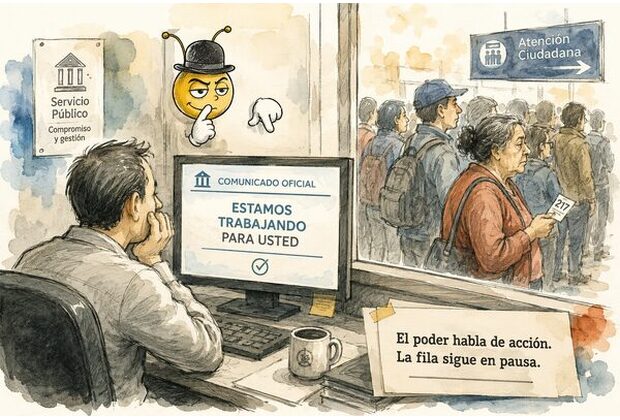 Placas que se mueven, escritorio que sigue igual