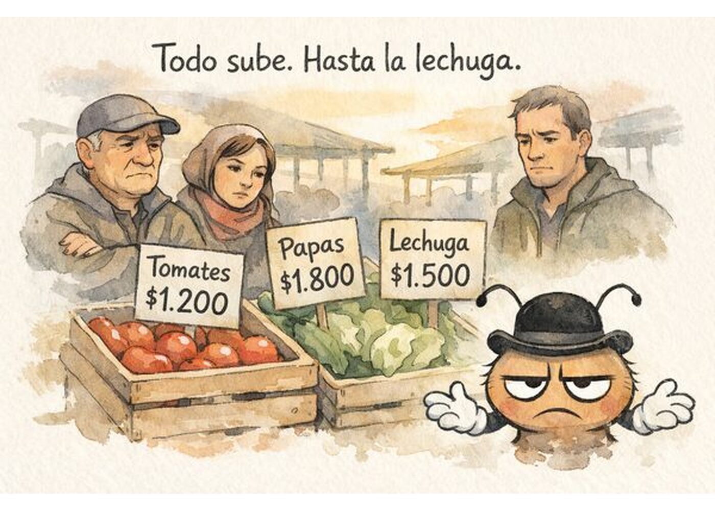 Articulo — La feria sube temprano y sin pedir permiso