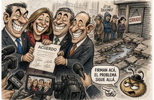 Foto oficial, problema intacto