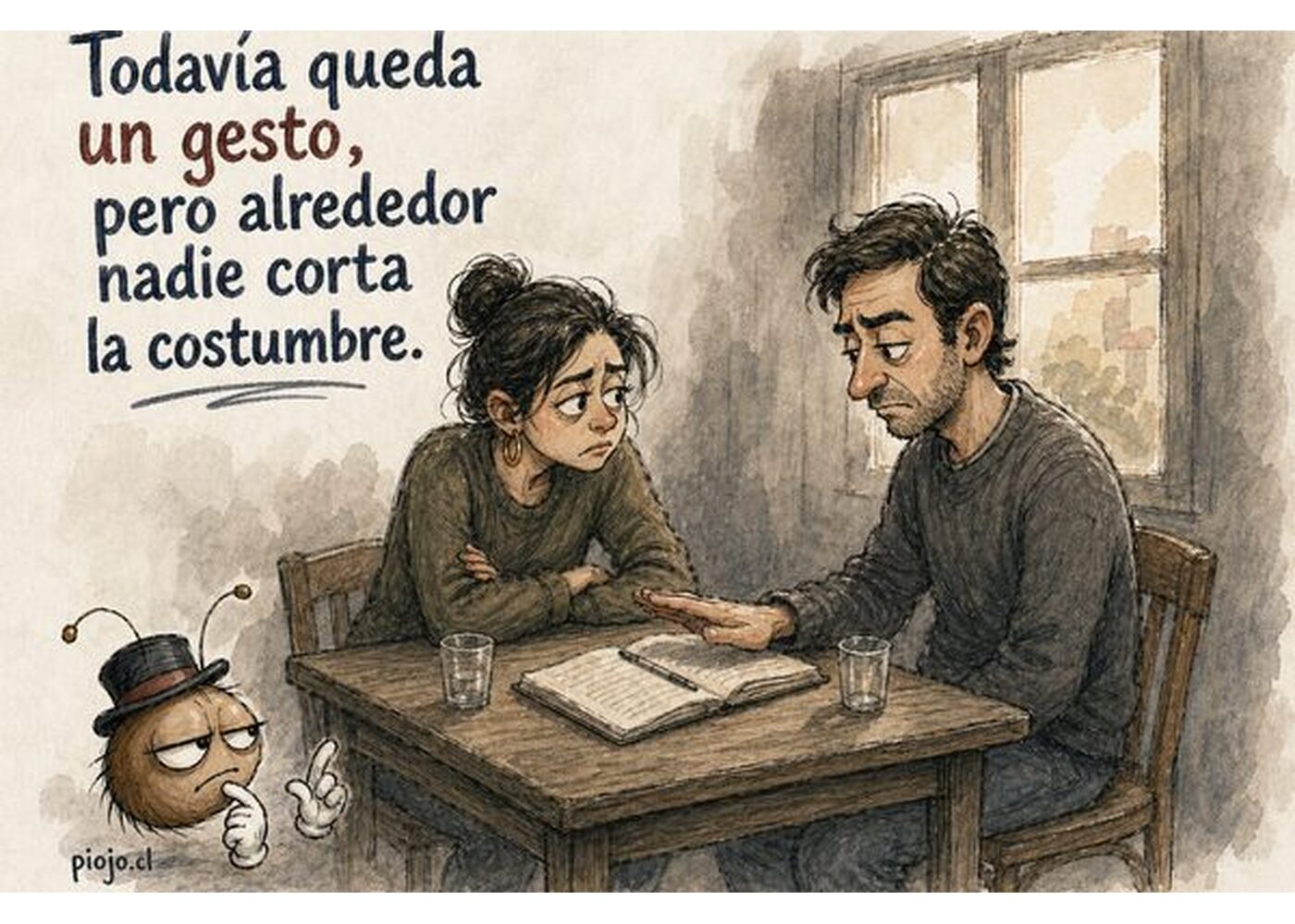 Todavía queda un gesto