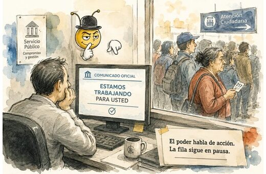 Placas que se mueven, escritorio que sigue igual