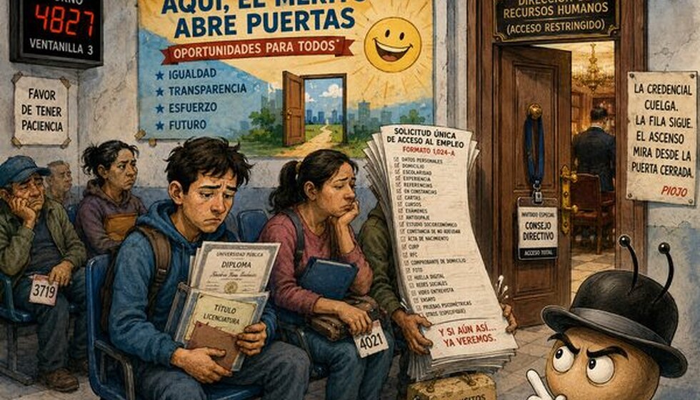 La credencial no compra la puerta