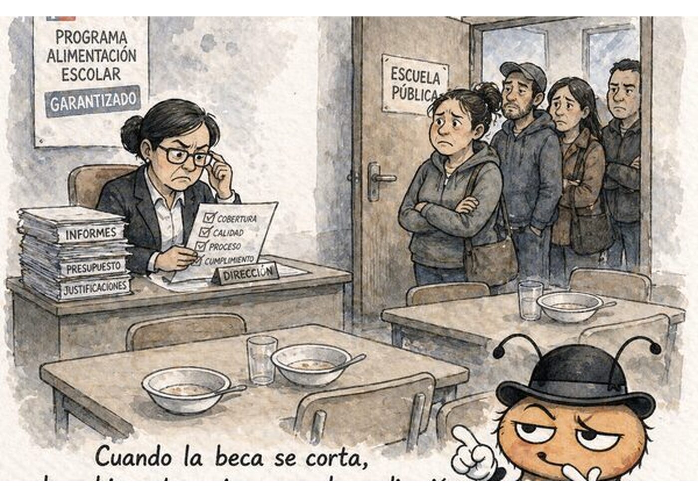 El plato vacío también vota