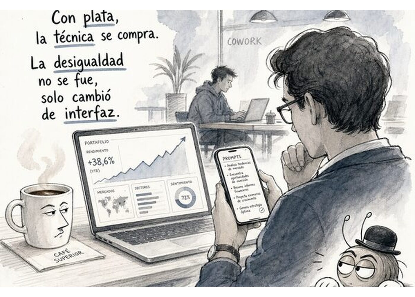 La startup de cuna alta no necesita saber tanto, solo tener con qué
