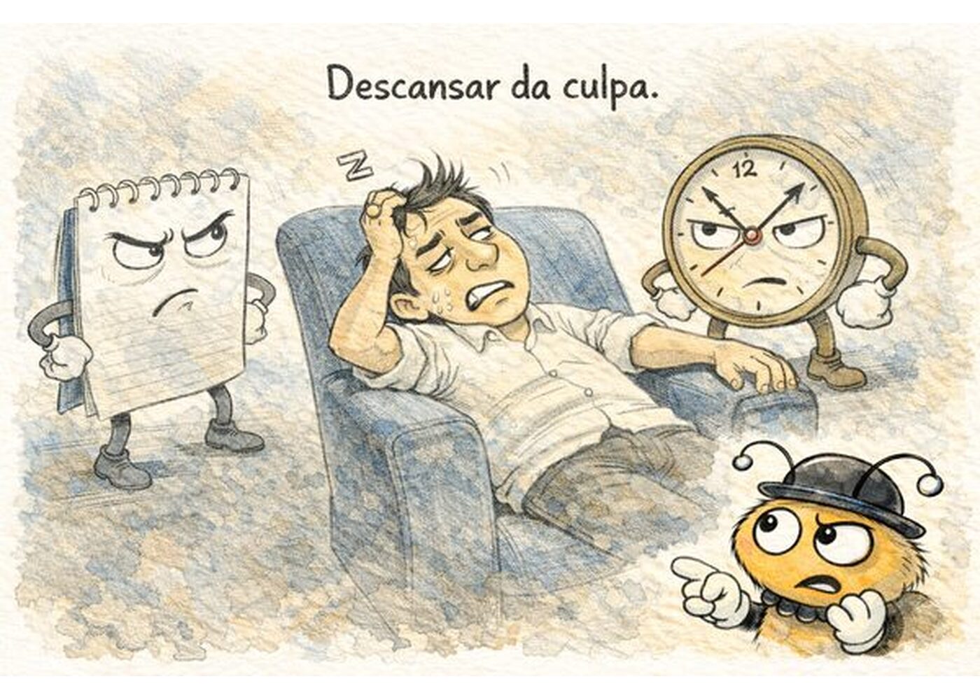 Descanso con culpa incluida