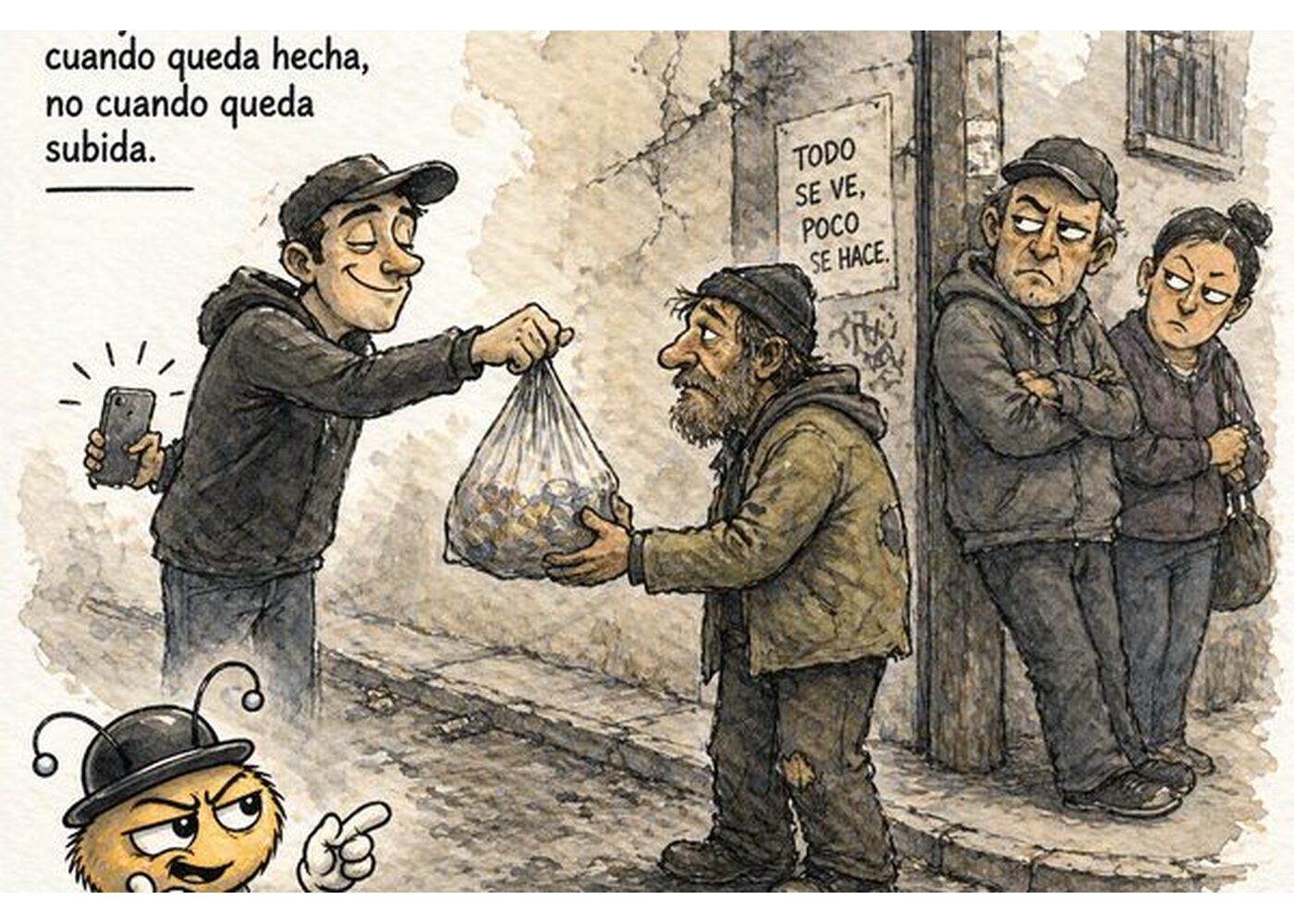 Todavía resiste un gesto chico