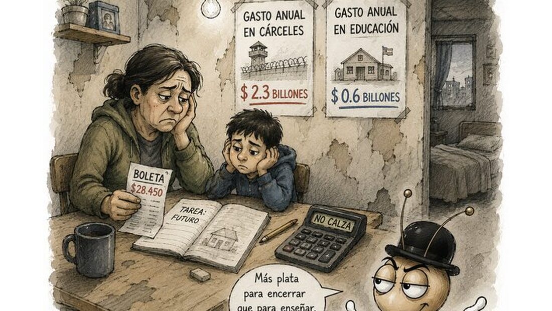La cuenta rara que le dejaron a un niño