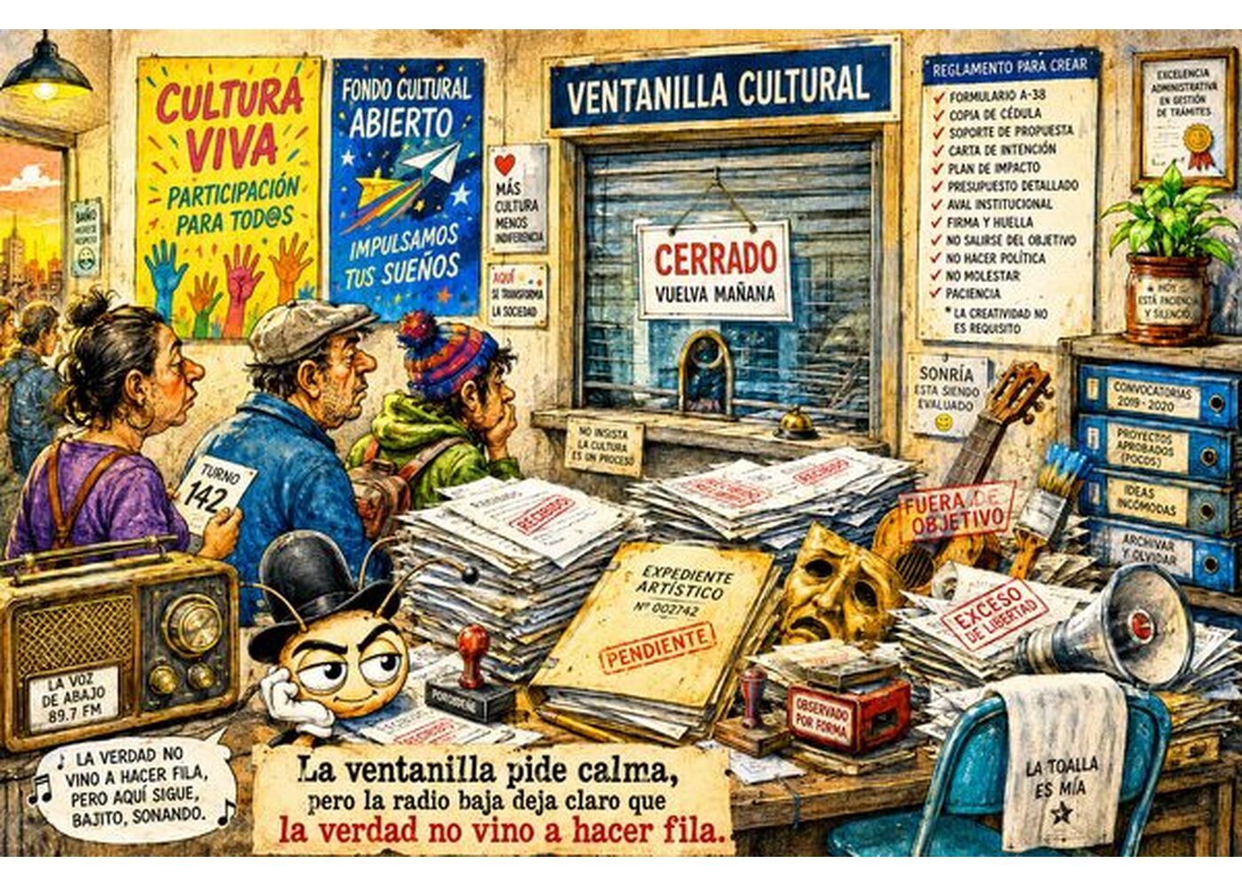 Violeta no pidió permiso al folclor
