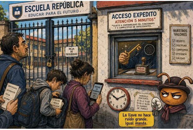 La espera también te deja la mano quieta