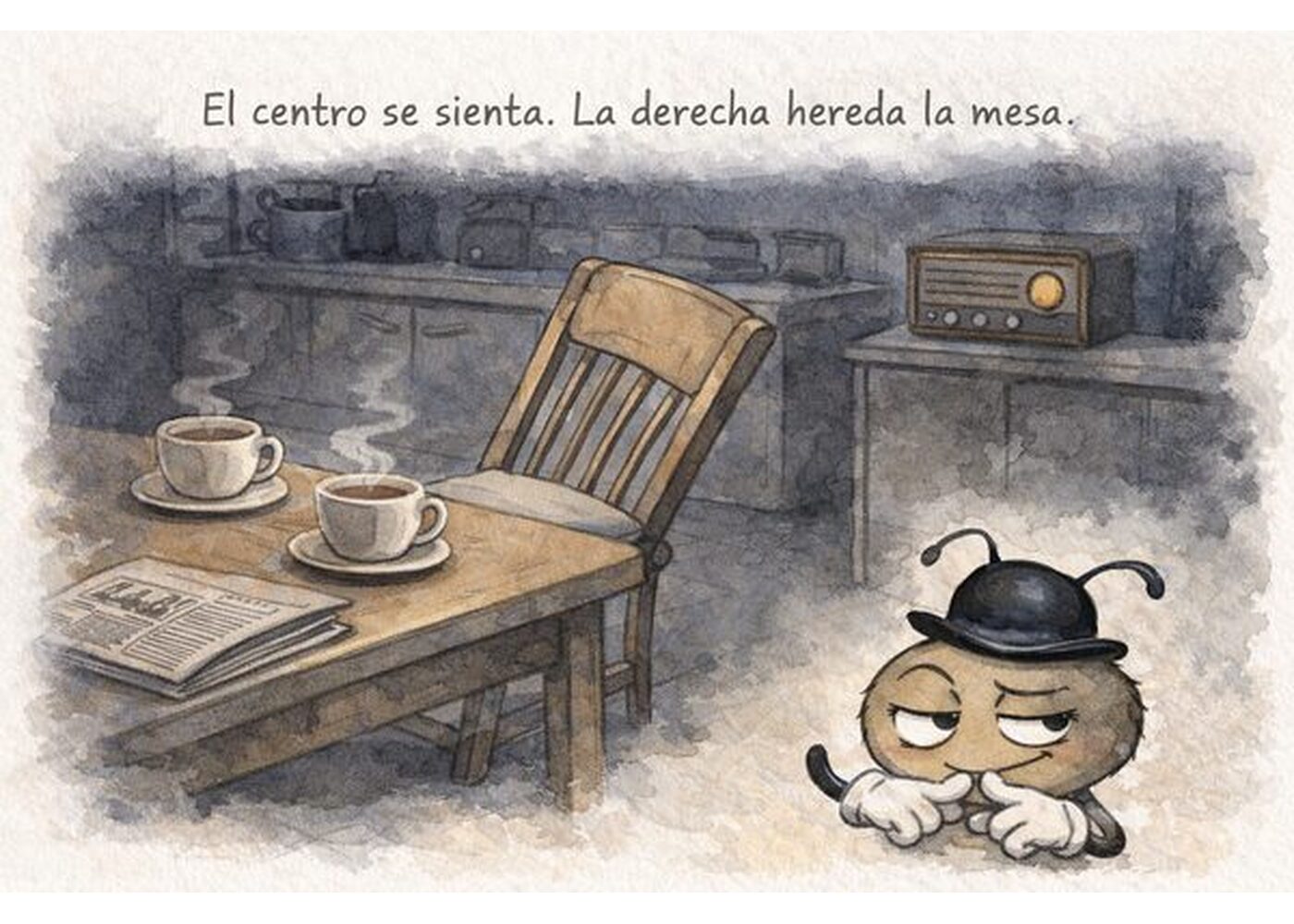 El centro que aprende a mirar a la derecha
