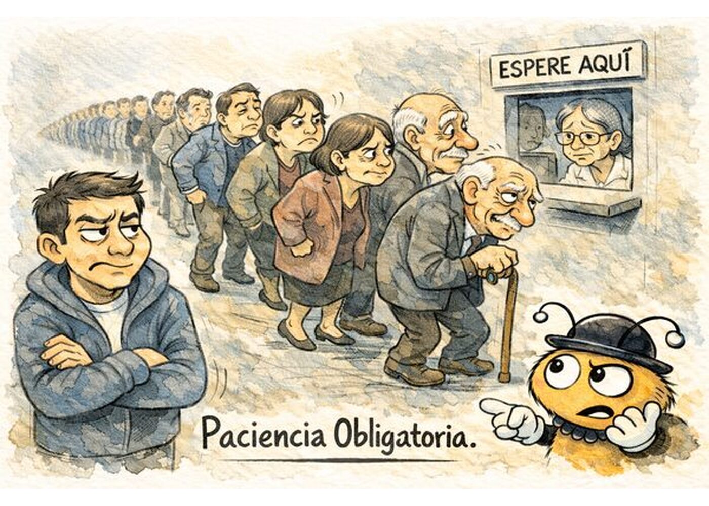 Ventanilla única para la paciencia